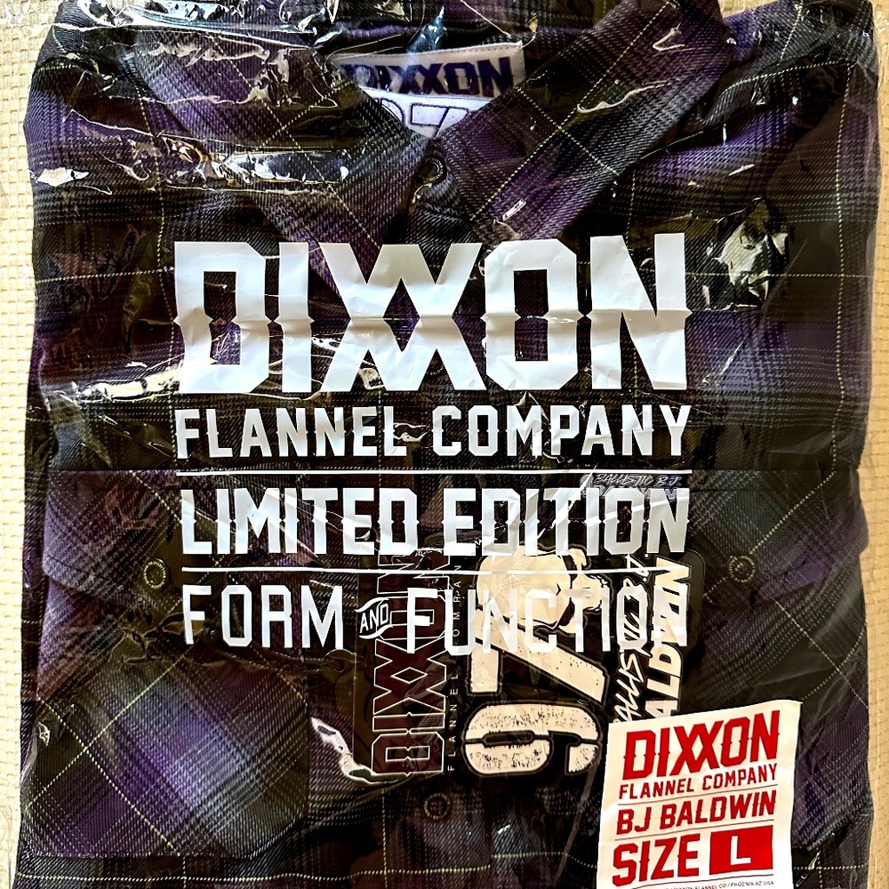 Dixxon Flannel - BJ Baldwin - Size L Large